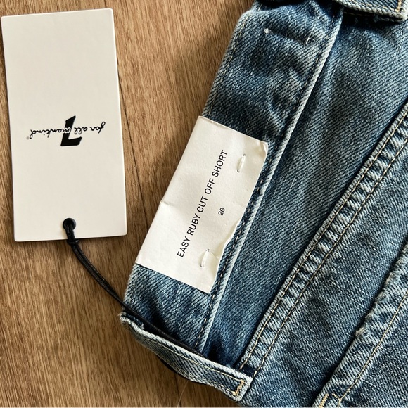 NWT
7 for All Mankind Easy Ruby cut off Denim shorts - Picture 3 of 3